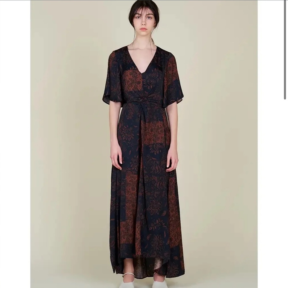Grade & Gather Unbalanced Maxi Dress